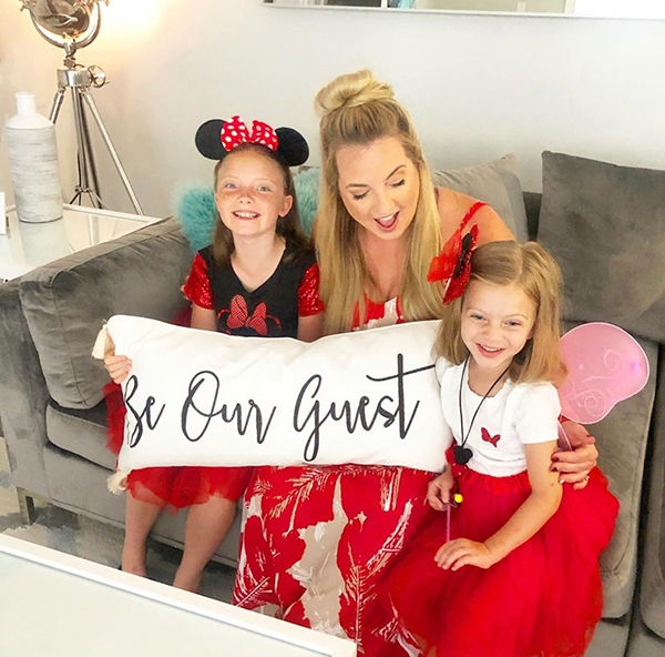 Mother with Children at our Orlando Vacation Homes